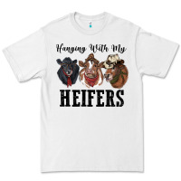 White hanging with my heifers Premium Tee - RanaPortraitStore