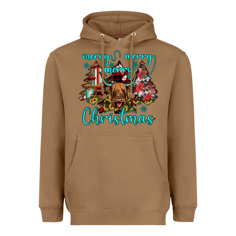 Merry Christmas Heavyweight Hoodie by JahusDesignShop | Teevron
