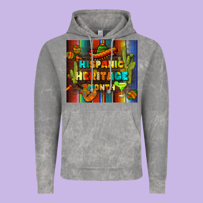 Hispanic Heritage Month Tumbler Vintage Hoodie Designed By Bundleandbundleshop
