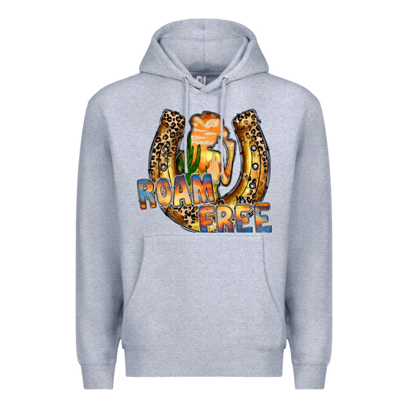 Cowgirl Horseshoe Premium Hoodie by RacoonDesign | Teevron