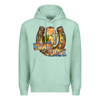 Seafoam cowgirl horseshoe Premium Hoodie - RacoonDesign