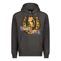 Smoke cowgirl horseshoe Premium Hoodie - RacoonDesign