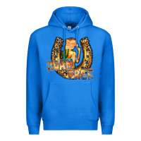 True Royal cowgirl horseshoe Premium Hoodie - RacoonDesign