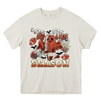 Tis The Season Football Halloween Heavy Core Tee | Teevron