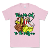 Bubblegum Pink Take me out to the ballgame Classic Tee - HowdyJamesFarm