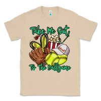 Mushroom Take me out to the ballgame Classic Tee - HowdyJamesFarm