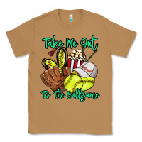 Toasted Coconut Take me out to the ballgame Classic Tee - HowdyJamesFarm