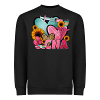 Black cna nurse Heavyweight Sweatshirt - JahusDesignShop
