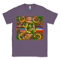 Lavender st patricks day horseshoe shamrock rainbow gold Classic Tee - RanaPortraitStore