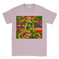 Lilac st patricks day horseshoe shamrock rainbow gold Classic Tee - RanaPortraitStore