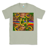 Matcha st patricks day horseshoe shamrock rainbow gold Classic Tee - RanaPortraitStore