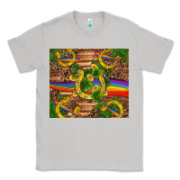 Moon Dust st patricks day horseshoe shamrock rainbow gold Classic Tee - RanaPortraitStore