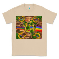 Mushroom st patricks day horseshoe shamrock rainbow gold Classic Tee - RanaPortraitStore