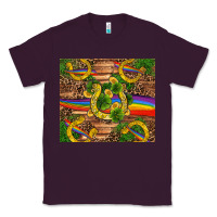 Plum st patricks day horseshoe shamrock rainbow gold Classic Tee - RanaPortraitStore