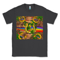 Smoke st patricks day horseshoe shamrock rainbow gold Classic Tee - RanaPortraitStore