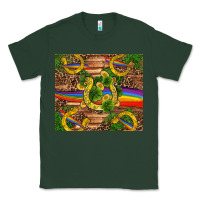 Sports Green st patricks day horseshoe shamrock rainbow gold Classic Tee - RanaPortraitStore