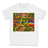 White st patricks day horseshoe shamrock rainbow gold Classic Tee - RanaPortraitStore