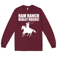 Burgundy Ram Ranch Really Rocks! Long Sleeve Tee - Bettercallsaul