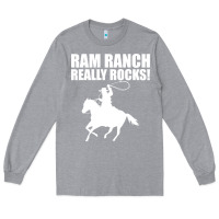 Heather Grey Ram Ranch Really Rocks! Long Sleeve Tee - Bettercallsaul