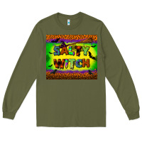 Army Green salty witch tumbler Long Sleeve Tee - BundleAndBundleShop
