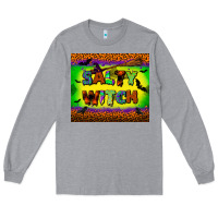 Heather Grey salty witch tumbler Long Sleeve Tee - BundleAndBundleShop