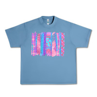 Pebble Blue Pink Easter Brushstrokes Urban Heavy Tee - BundleAndBundleShop