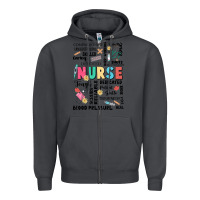 Smoke nurse word Zipper Hoodie - JahusDesignShop
