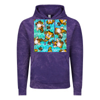 Cloud Purple honey bee gnomes seamless pattern Vintage Hoodie - BundleAndBundleShop