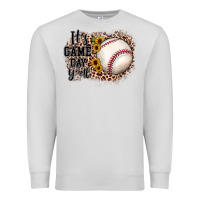 Dove Grey it's game day y'all baseball Premium Sweatshirt - JahusDesignShop