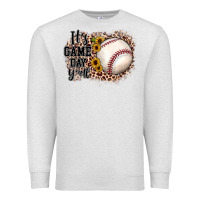 Oatmeal Heather it's game day y'all baseball Premium Sweatshirt - JahusDesignShop