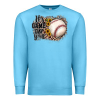 Ocean Blue it's game day y'all baseball Premium Sweatshirt - JahusDesignShop