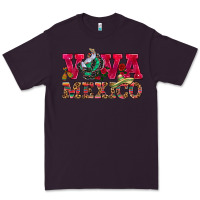 Plum Viva Mexico Premium Tee - HowdyJamesFarm