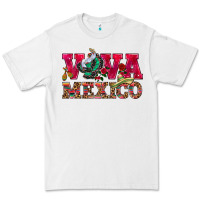 White Viva Mexico Premium Tee - HowdyJamesFarm