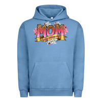 Pigment Pebble Blue mom happy mothers day Urban Hoodie - RanaPortraitStore