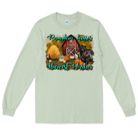 Matcha pumpkin kisses harvest wishes Long Sleeve Tee - BundleAndBundleShop