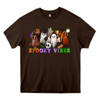 Spooky Vibes Sports Ghosts Heavy Core Tee | Teevron