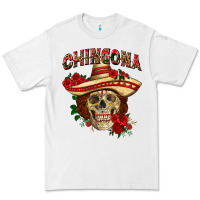 White Chingona with roses Mexico Premium Tee - HowdyJamesFarm