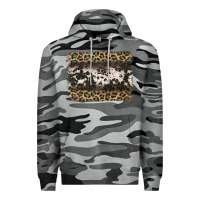Slate Camo leopard cowhide pattern background Premium Hoodie - Jasminsmagicworld