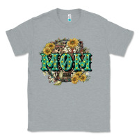 Heather Grey Aztec Mom Mother's Day Classic Tee - CowGirlArtShop