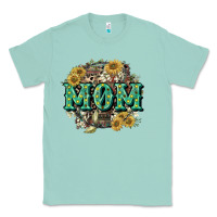 Seafoam Aztec Mom Mother's Day Classic Tee - CowGirlArtShop