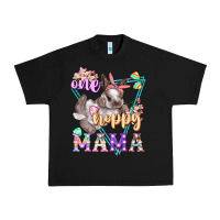 Black one hoppy mama Urban Heavy Tee - FaDigitalArtStudio