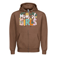 Chestnut mom of girls Zipper Hoodie - JahusDesignShop