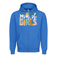 True Royal mom of girls Zipper Hoodie - JahusDesignShop