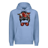 Football Mom Premium Hoodie | Teevron
