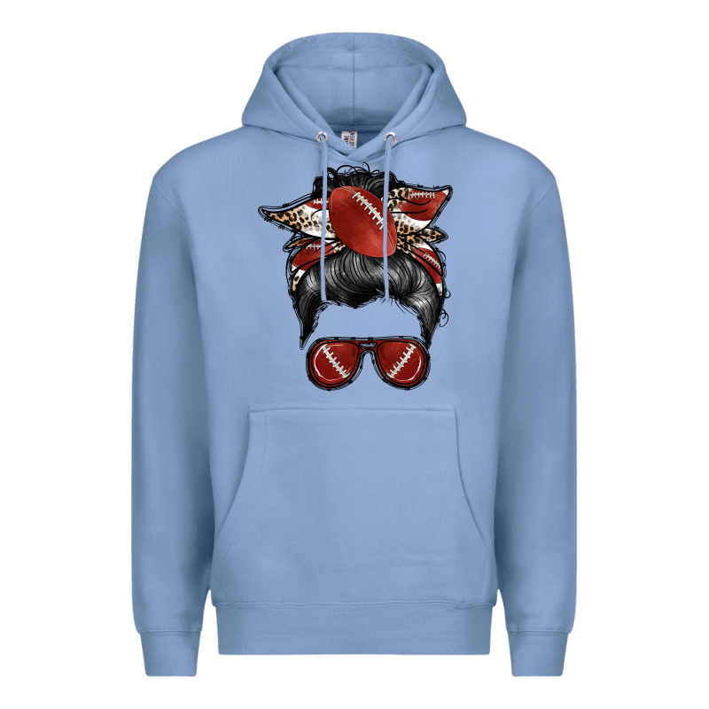 Football Mom Premium Hoodie by RacoonDesign | Teevron