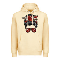Pina Colada football mom Premium Hoodie - RacoonDesign