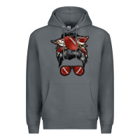 Rock football mom Premium Hoodie - RacoonDesign