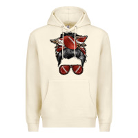 Sandshell football mom Premium Hoodie - RacoonDesign