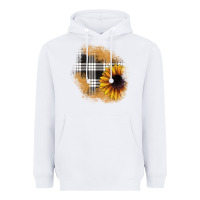 White sunflower christmas patch Heavyweight Hoodie - JahusDesignShop
