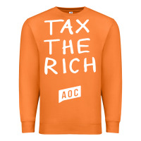 Carrot aoc tax the rich Premium Sweatshirt - baoMotion
